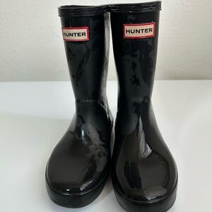 Hunter Black Waterproof Boots